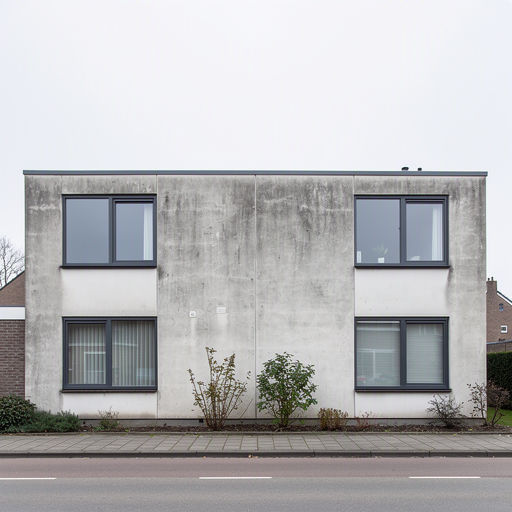 Nieuwbouwwoning in Duiven met antraciet kunststof kozijnen en witte kozijndorpel