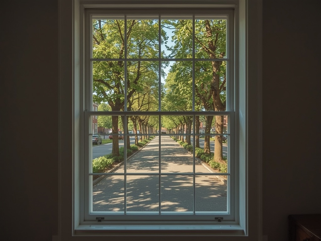 Interieur woonkamer Elst met uitzicht op tuin via kunststof kozijnen