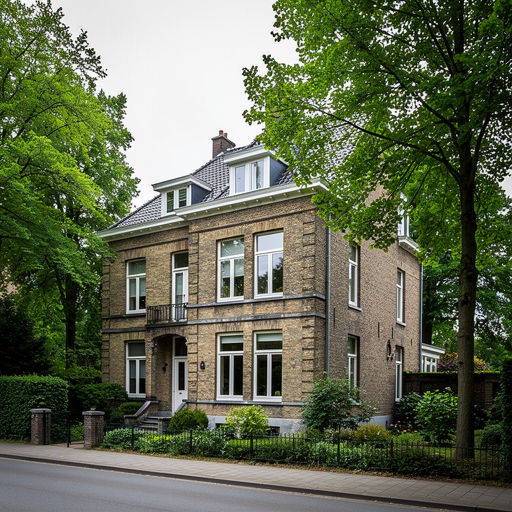 foto van ouderwetse huizen