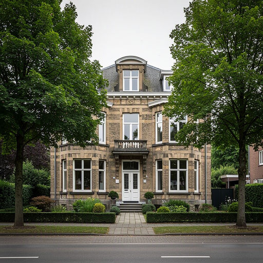 foto van ouderwetse huizen