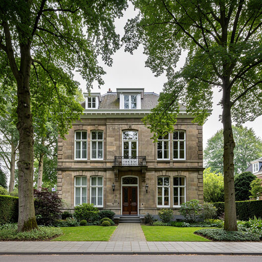 foto van ouderwetse huizen