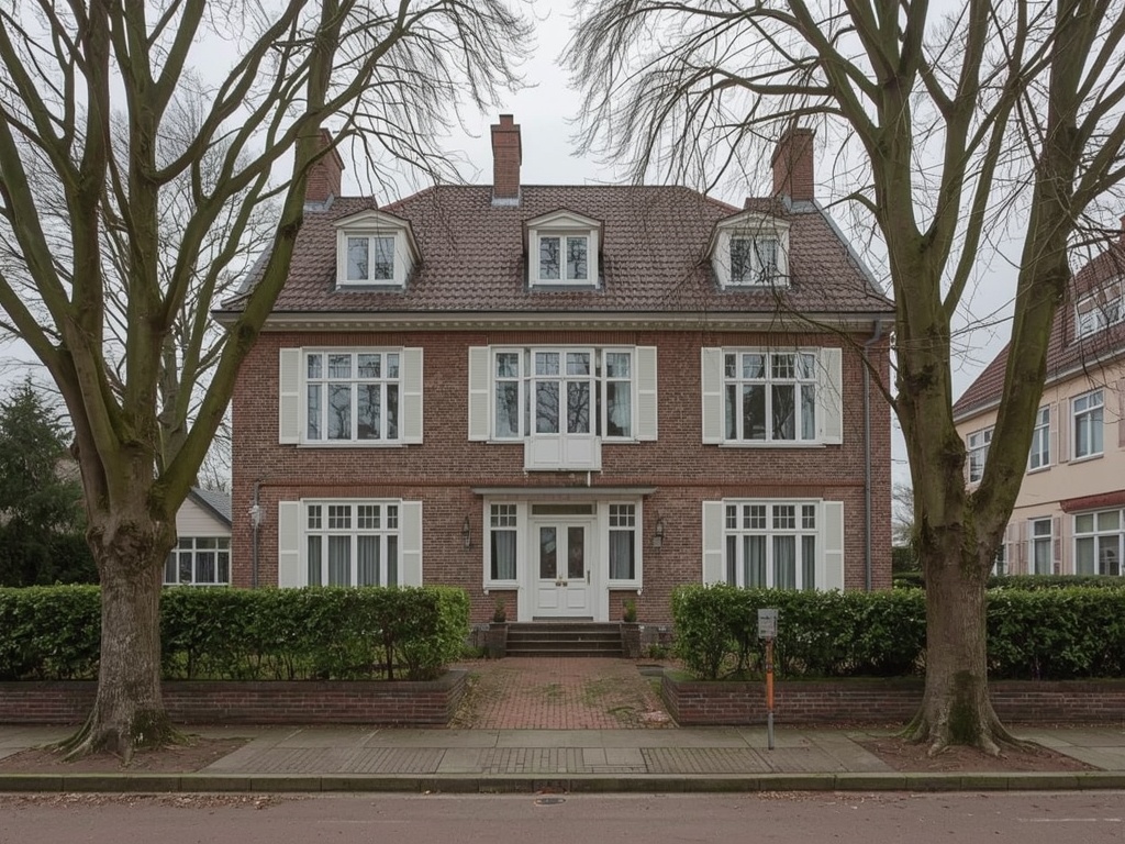 Moderne woning in Zevenaar Groot Holthuizen met nieuw geplaatste antraciete kunststof kozijnen