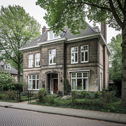 Vrijstaande woning in Westervoort met nieuw geplaatste witte kunststof kozijnen
