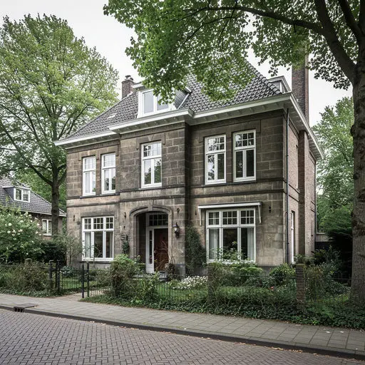 Vrijstaande woning in Westervoort met nieuw geplaatste witte kunststof kozijnen