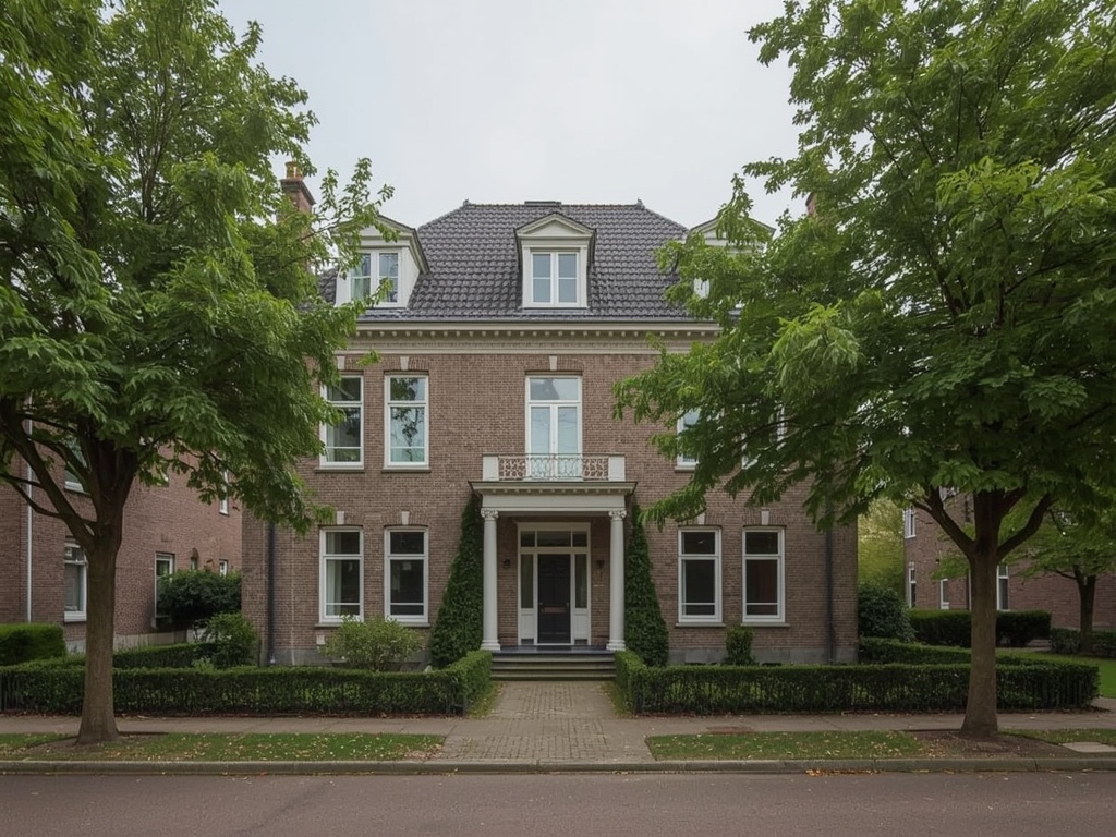 Moderne woning in Bemmel met nieuw geplaatste witte kunststof kozijnen