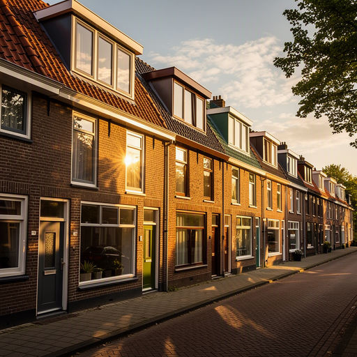 Monteur die kunststof kozijnen plaatst bij een woning in Arnhem